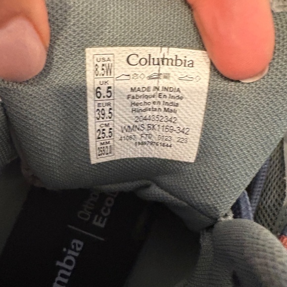 Columbia Women's Trailstorm Ascend Mid Waterproof Hike Shoes Size 8.5 Wide Width - Picture 7 of 7